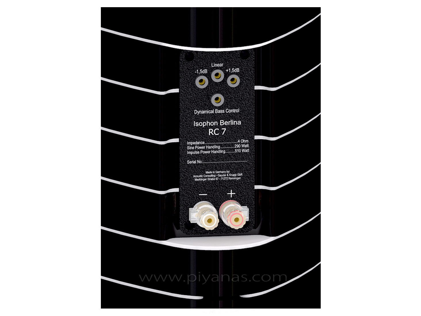 Berlina RC 7 MK II 
diamond tweeter 