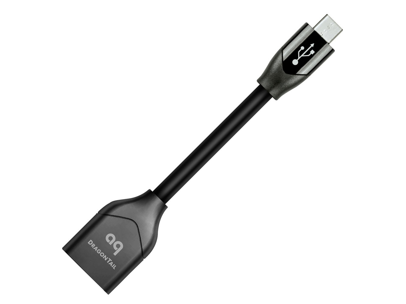 DragonTail Carbon USB Adaptor 
for Android micro USB (M) To USB A (F)