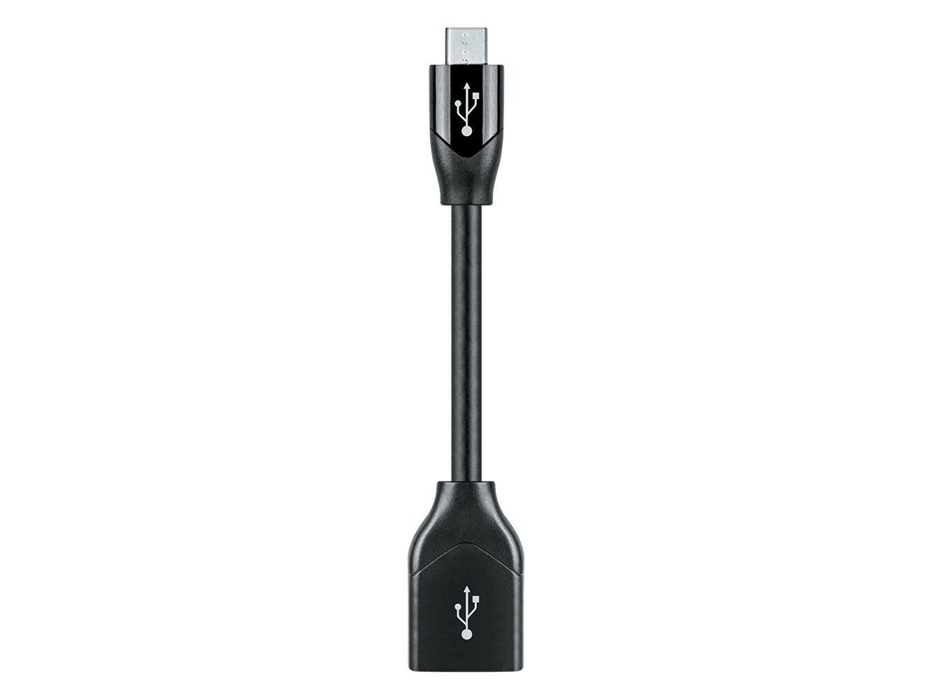DragonTail Carbon USB Adaptor 
for Android micro USB (M) To USB A (F)
