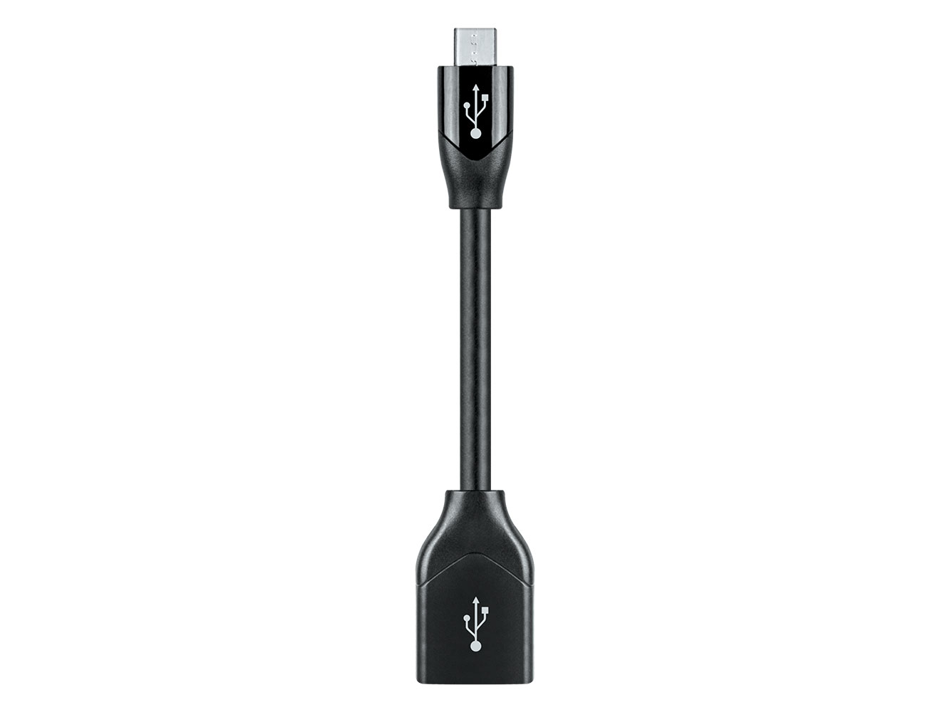 DragonTail Carbon USB Adaptor 
for Android micro USB (M) To USB A (F)
