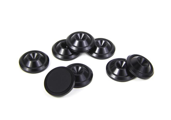 Spike protector 3 Black 
Small Set of 8