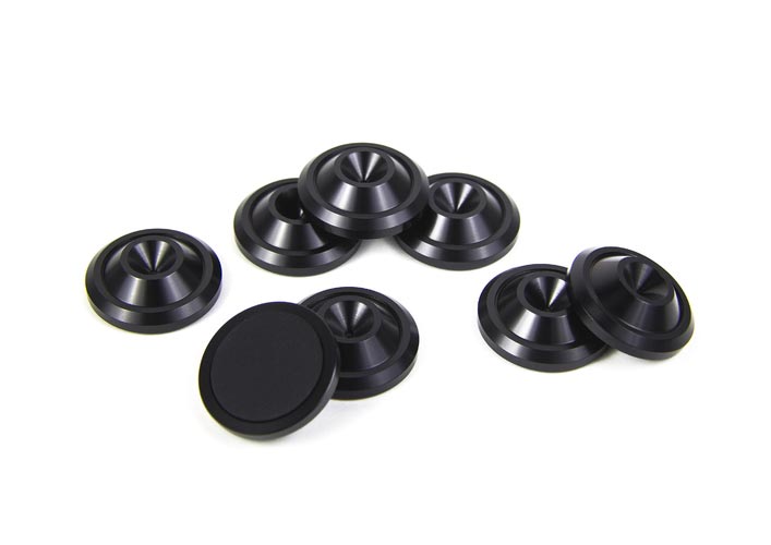 Spike protector 3 Black 
Small Set of 8
