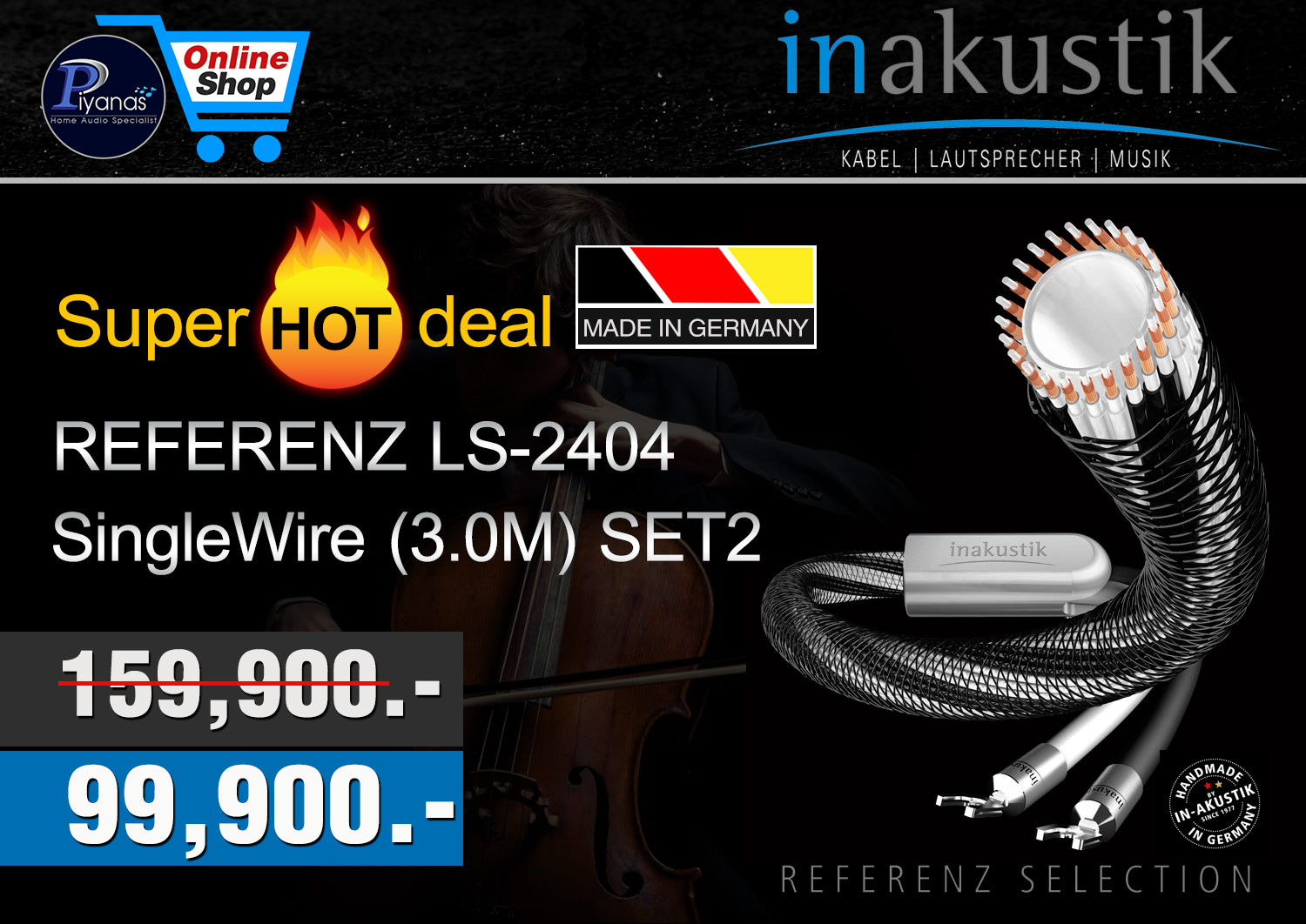 REFERENZ LS-2404
SingleWire (3.0M) SET2