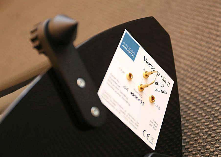 Vescova Ceramic tweeter
Black Edition (Black)