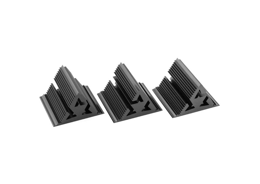 Cold Ray Fractal 7 Black
Set of 3