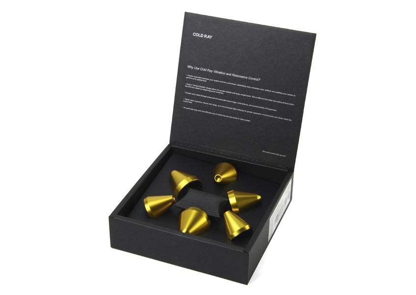 Cold Ray 3 Ceramic Gold
Set of 3