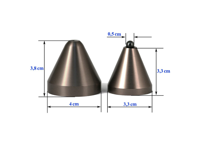 Cold Ray 3 Ceramic Titanium
Set of 3