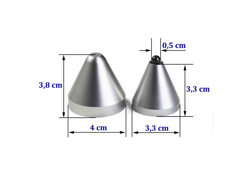 Cold Ray 4 Ceramic Silver
Set of 4