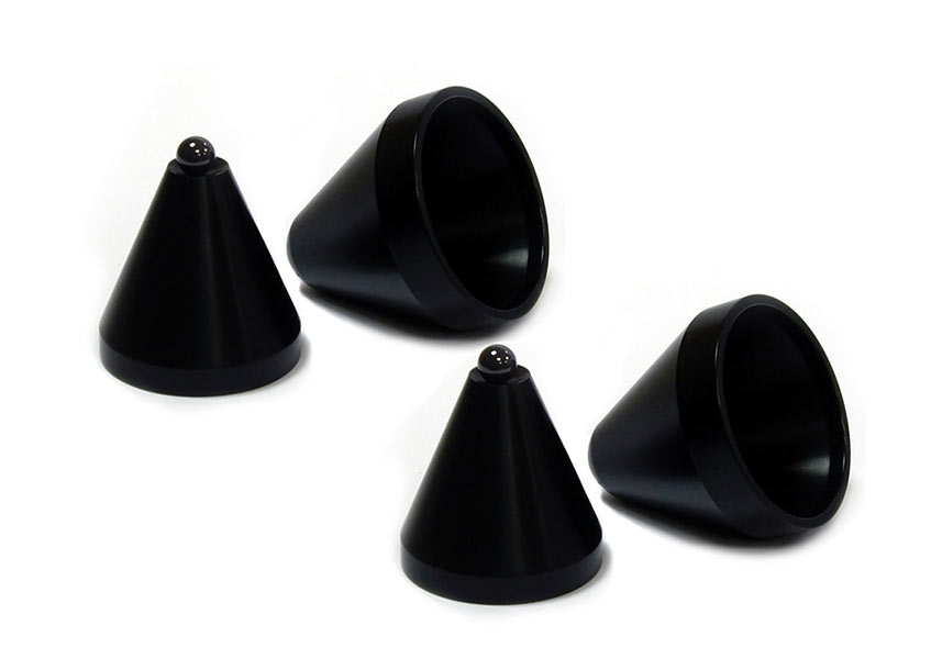 Cold Ray 4 Ceramic Black
Set of 4