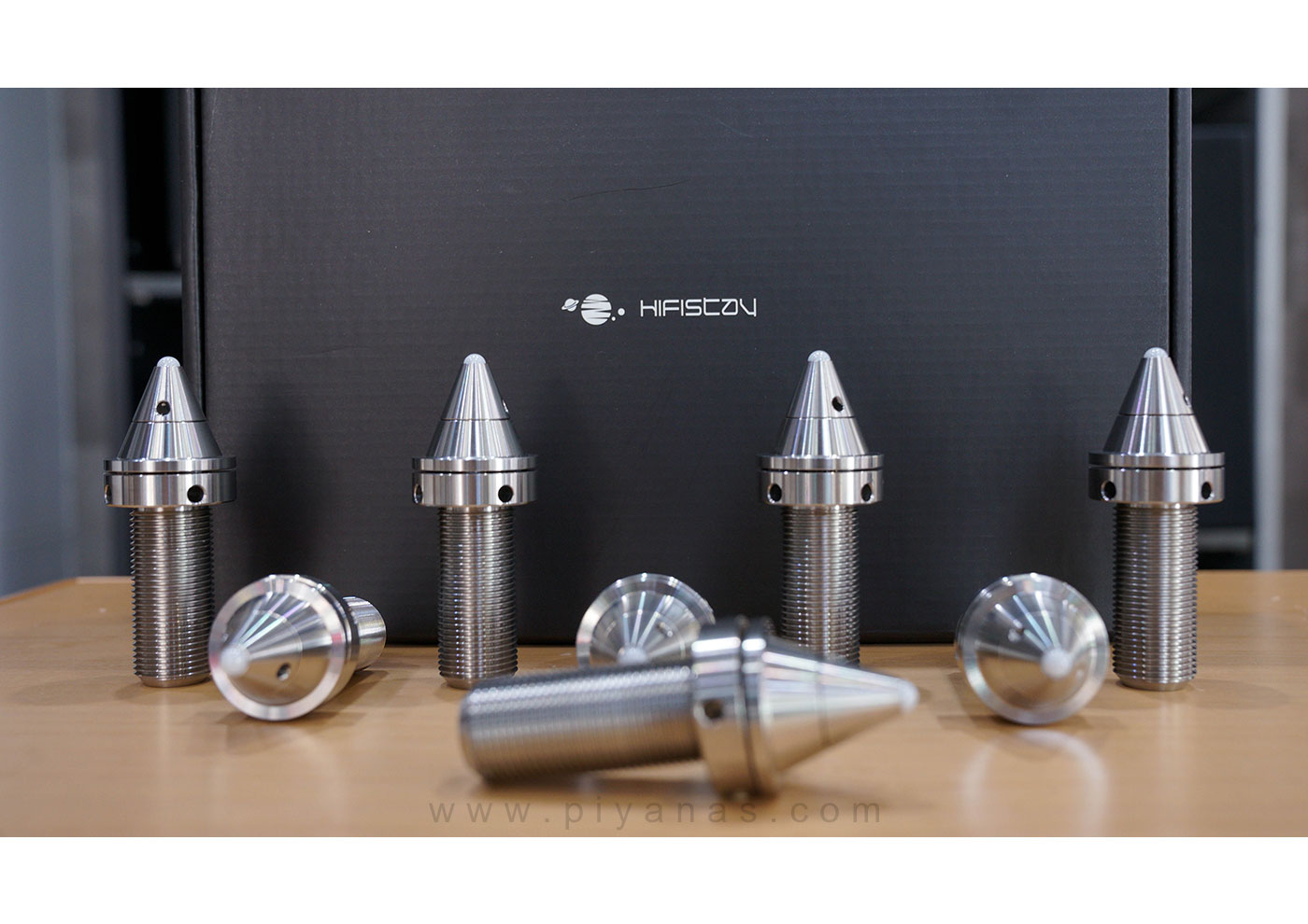 Double Axel for B&W 
(Silver/Silver) Set of 8