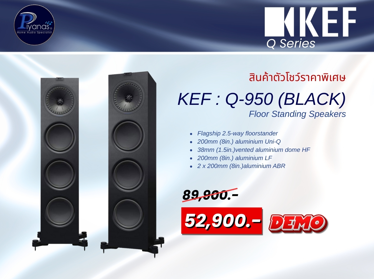Q-950 (Black)
สินค้าตัวโชว์ราคาพิเศษ