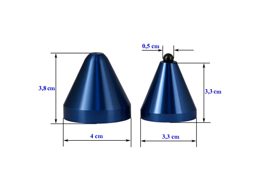 Cold Ray 4 Ceramic Blue
Set of 4