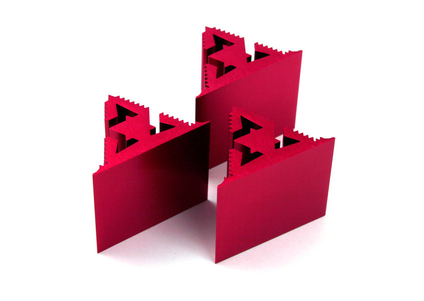 Cold Ray Fractal 7 Red
Set of 3
