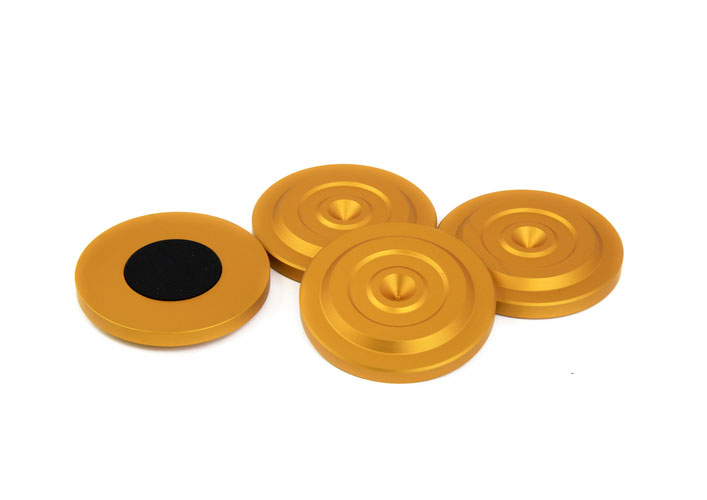 Spike protector 1 Gold 
Large Set of 4