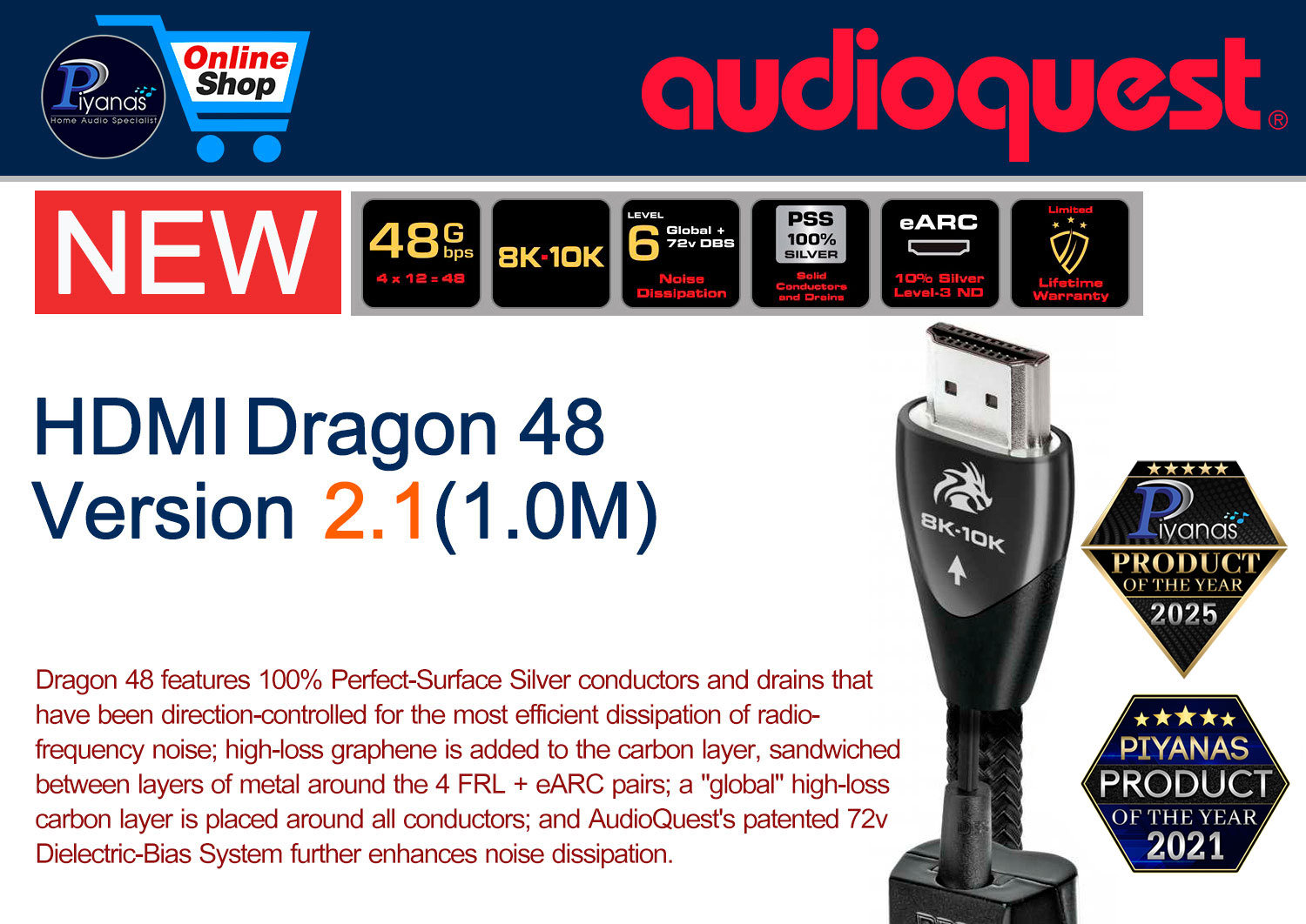 HDMI-Dragon 48 Version 2.1 (1.0M)