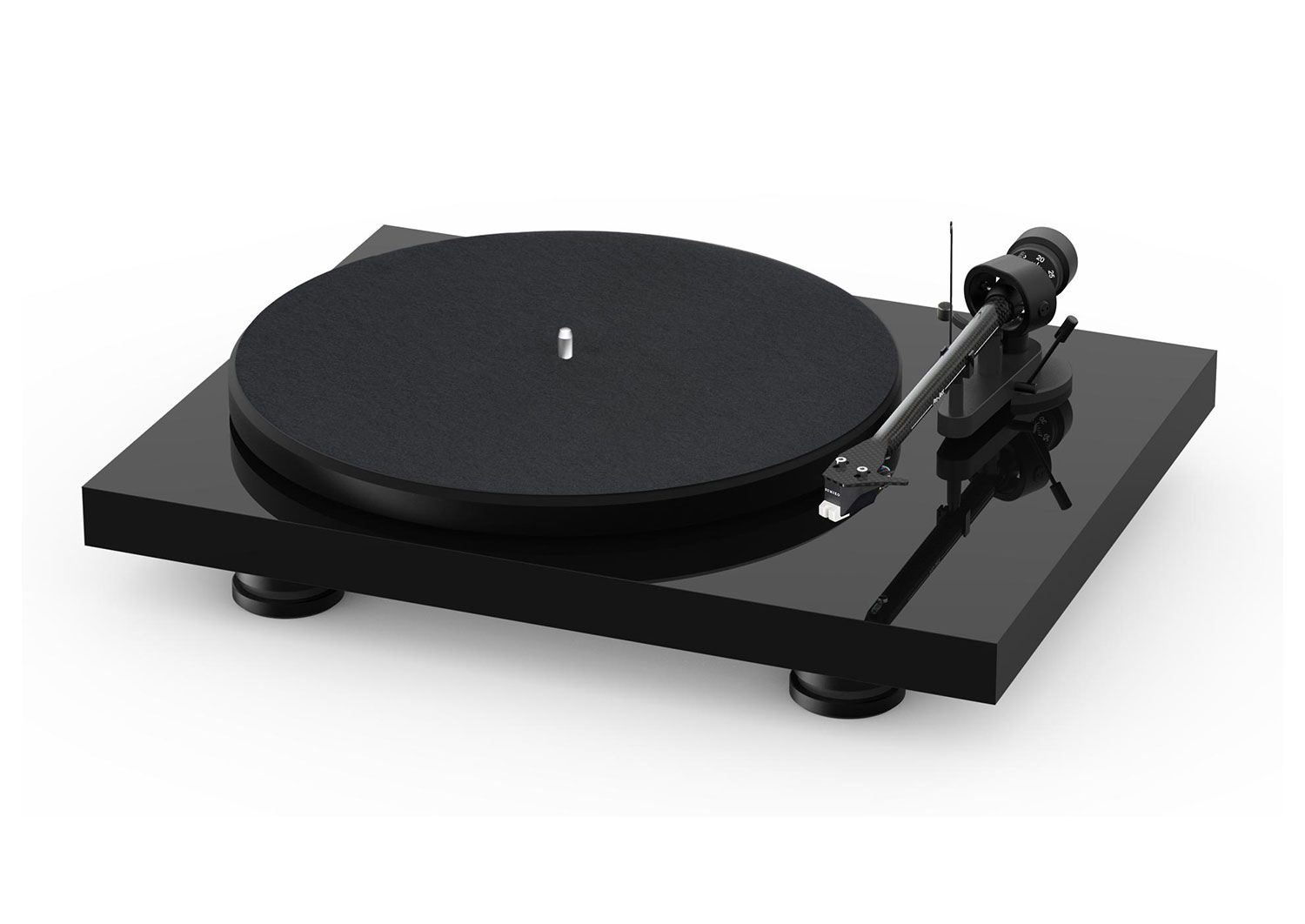 Debut Carbon EVO (พร้อมหัวเข็ม Ortofon รุ่น 2M RED) (High Gloss Black)