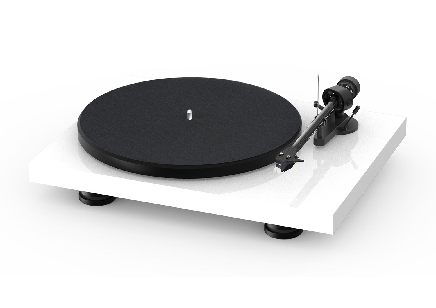 Debut Carbon EVO (พร้อมหัวเข็ม Ortofon รุ่น 2M RED) (High Gloss White)