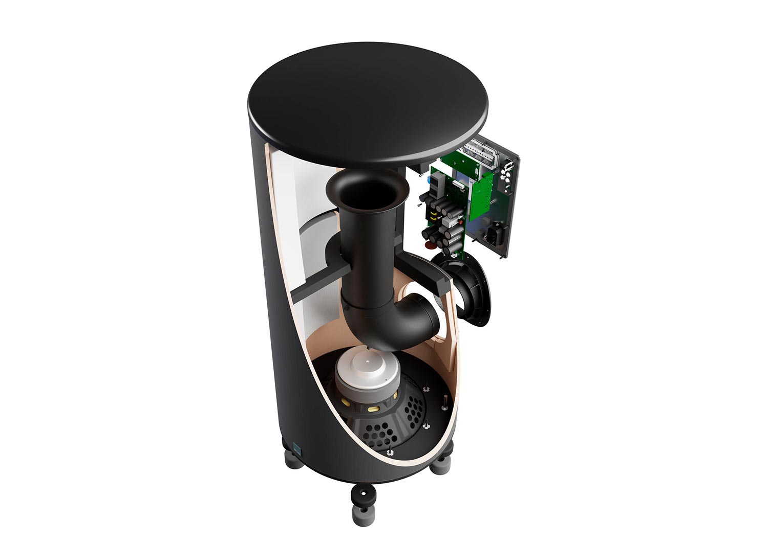 PC-2000 PRO 
(Piano Gloss Black)