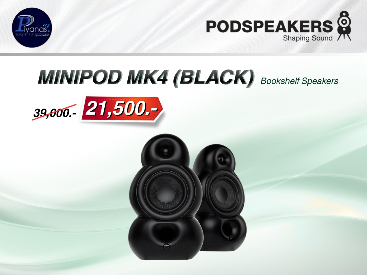 Minipod MK4 (Black) / คู่
