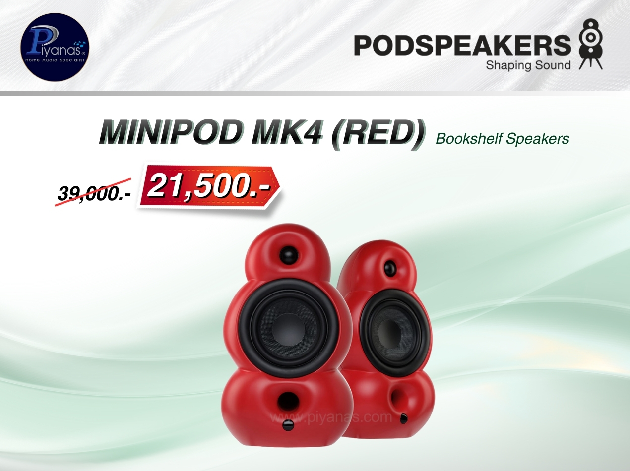 Minipod MK4 (Red) / คู่