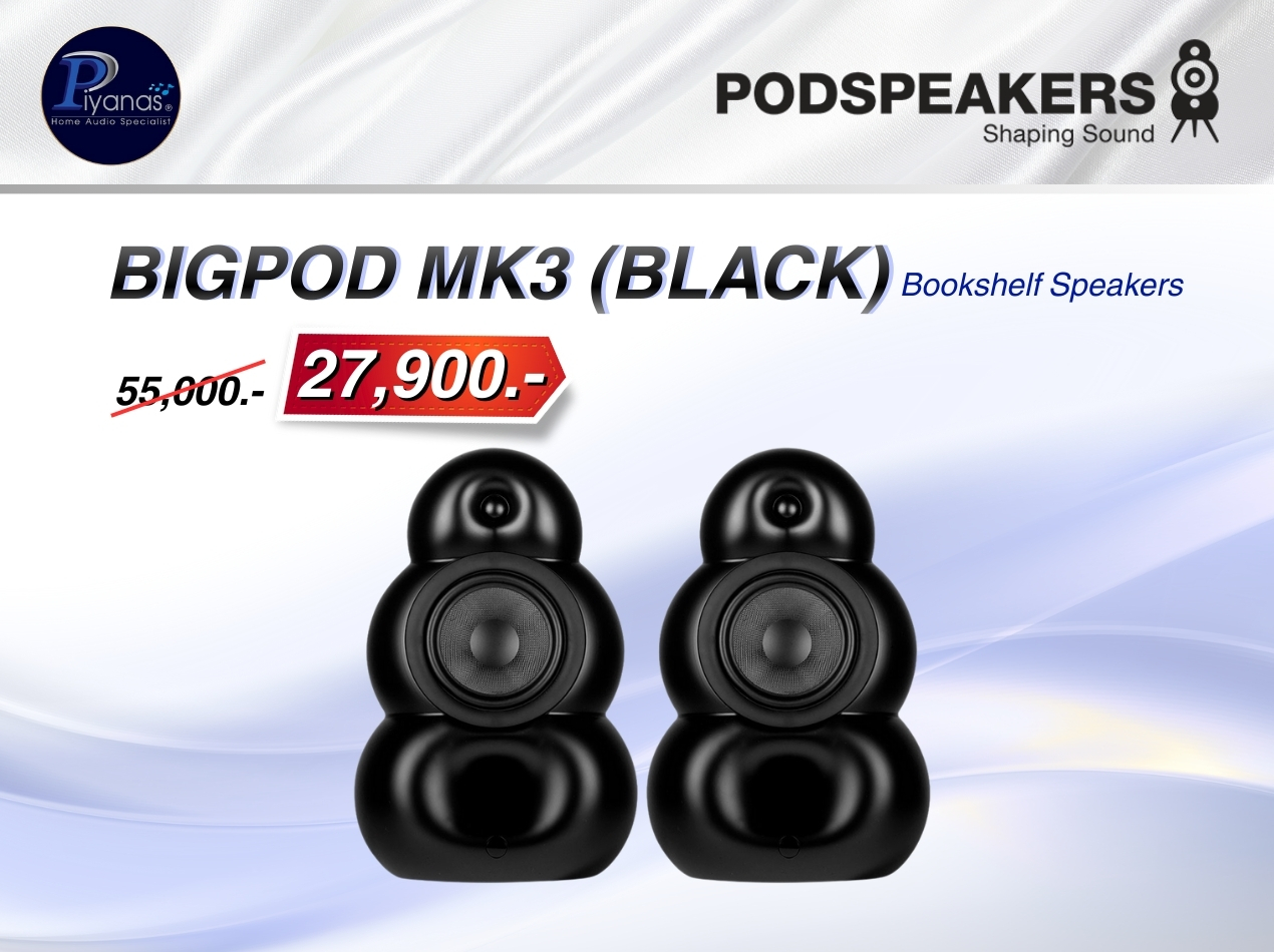 Bigpod MK3 (Black) / คู่