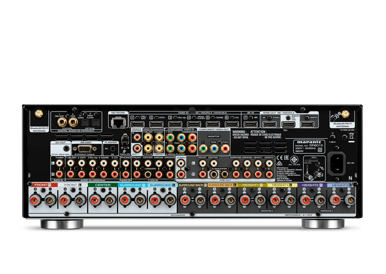 SR-6015 (Black) + MM-7025 (Black)