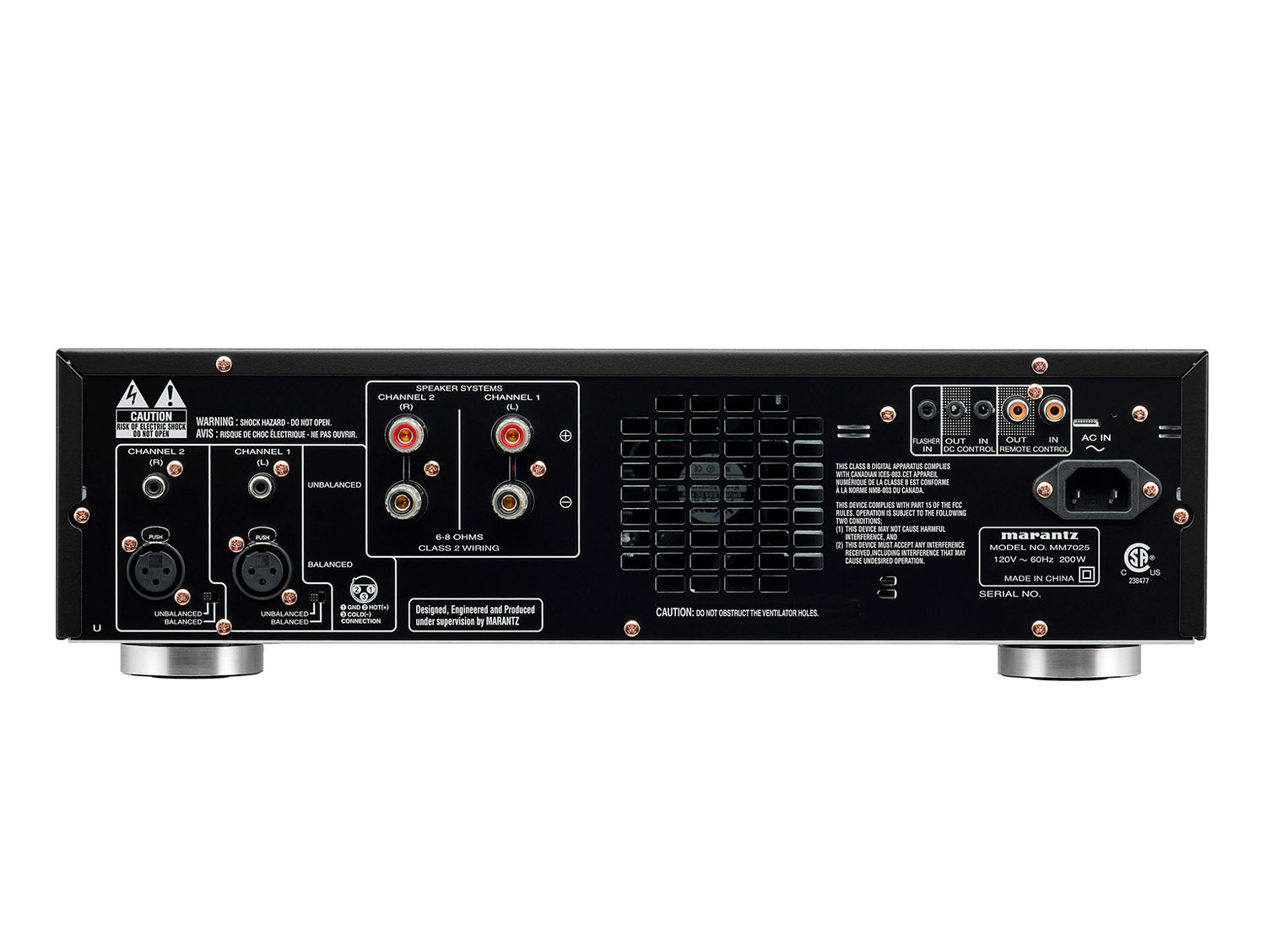 SR-6015 (Black) + MM-7025 (Black)