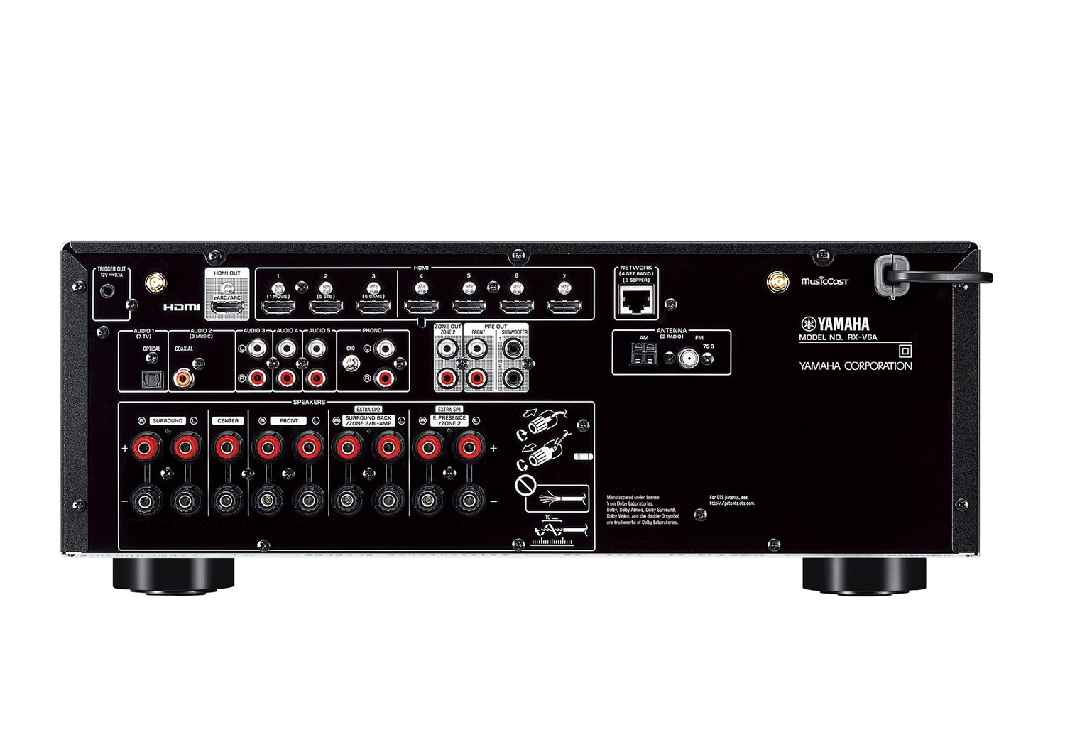 RX-V6A + Elac Debut F5.2
+B5.2+C5.2