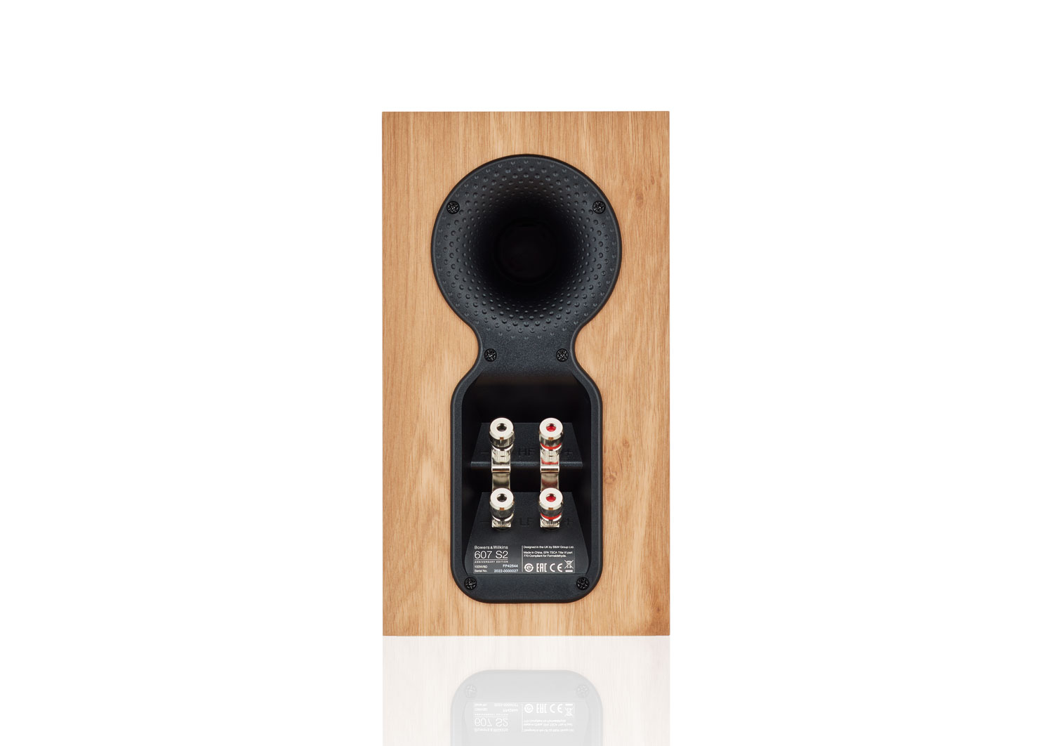 A-S301 (Black) + 
B&W 607 S2 (Oak)