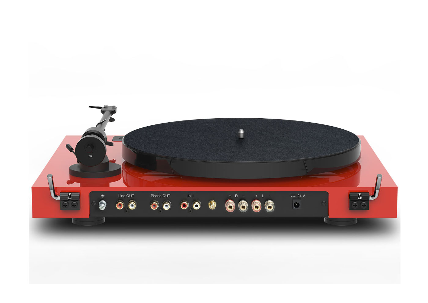 Jukebox E1 (Red)
(พร้อมหัวเข็ม Ortofon รุ่น OM5E)