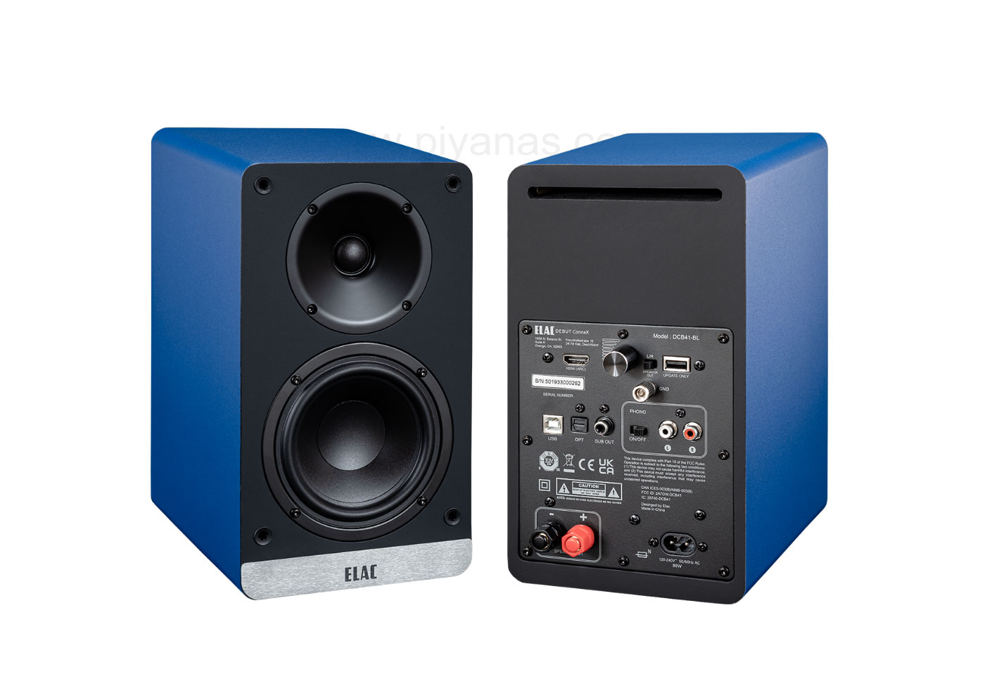 Debut Connex Dcb-41 
Powered Speakers (Blue)