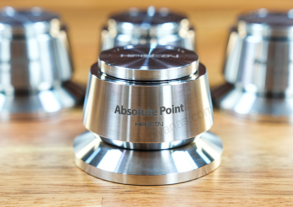 Absolute Point (ขนาด 70 Mm) 
(สี Silver)/Set Of 4 (Steel Box)