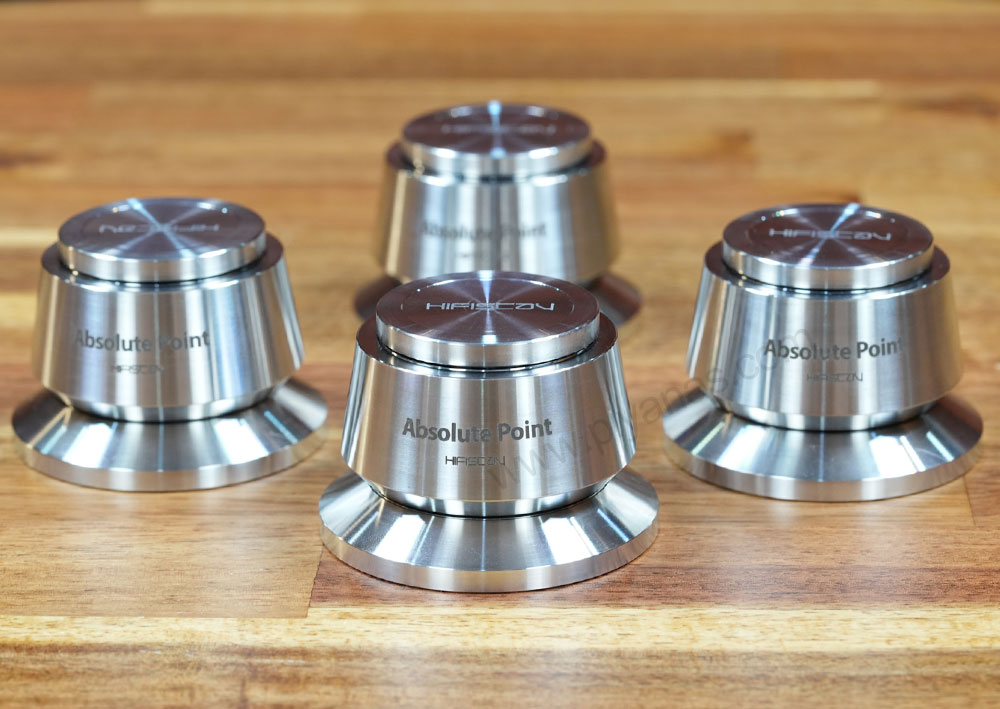 Absolute Point (ขนาด 70 Mm) 
(สี Silver)/Set Of 4 (Steel Box)