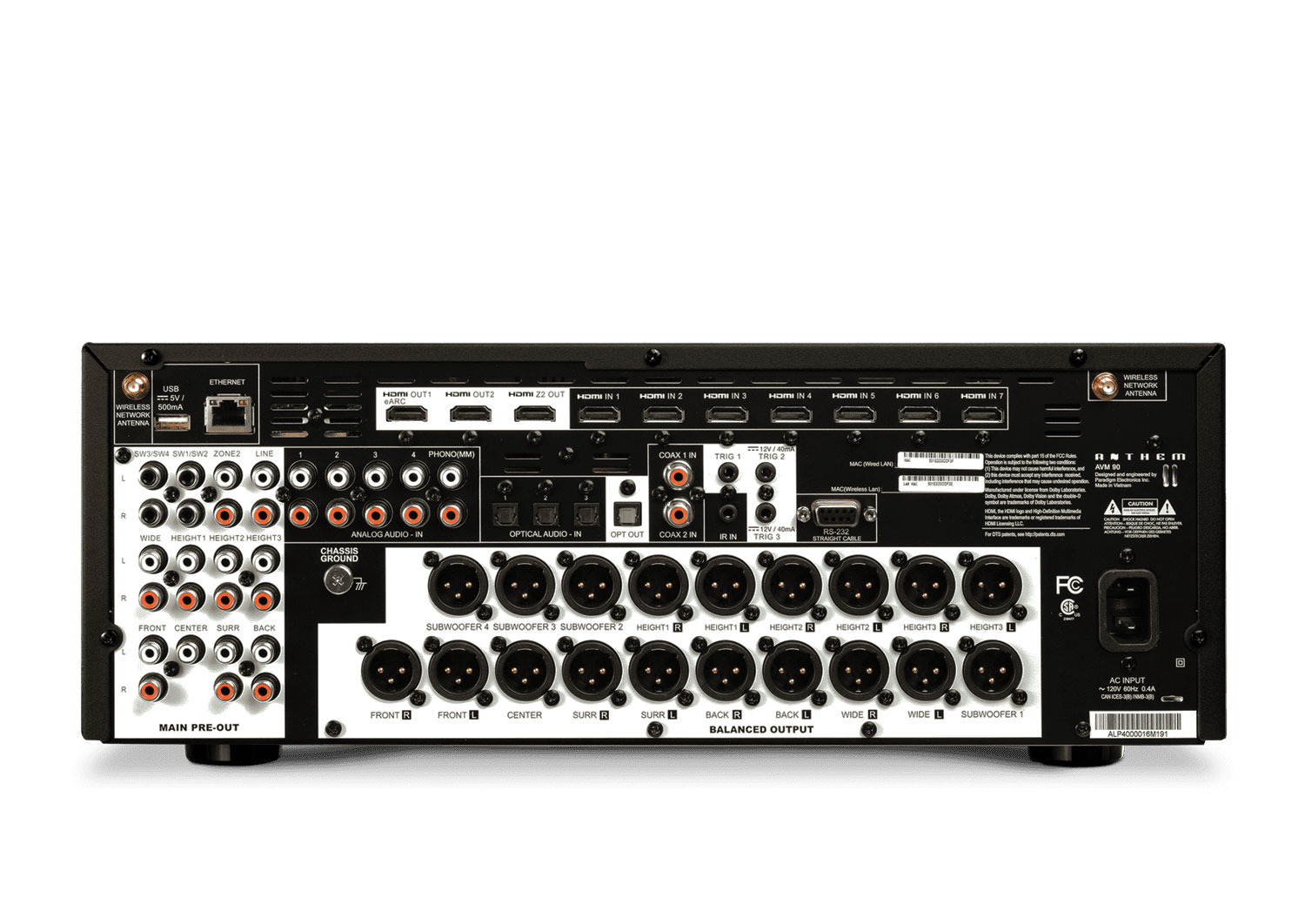 AVM-90 8K (BLACK)
สินค้าตัวโชว์ราคาพิเศษ