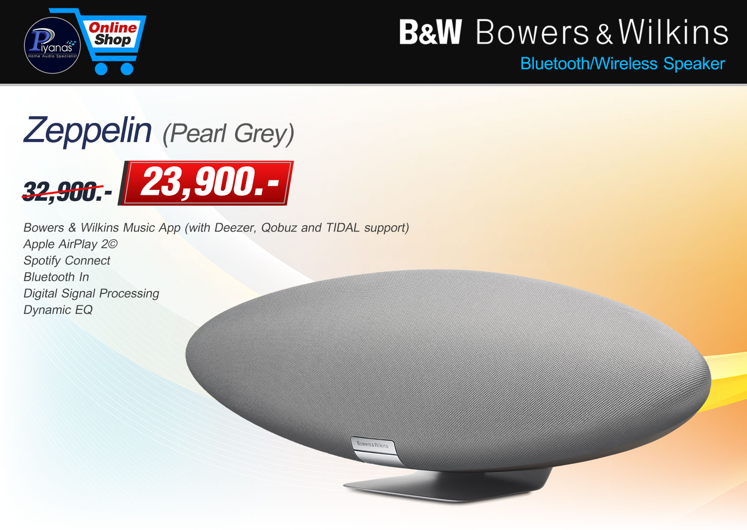 Zeppelin (Pearl Grey)