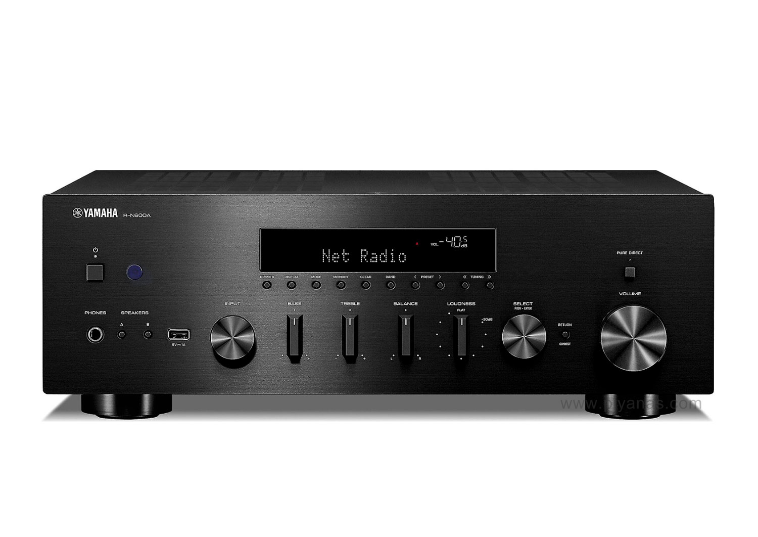 R-N600A (Black) + B&W 606 S3  (Black)
