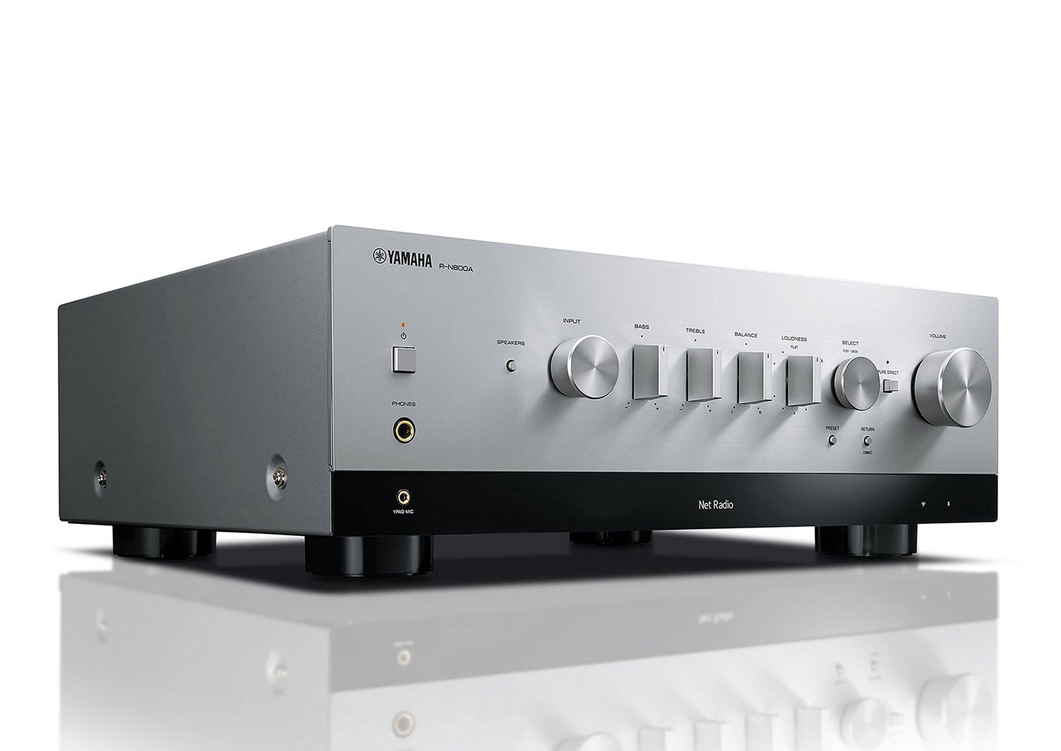 R-N800A (Silver) + 
B&W 706 S3 (Satin White)