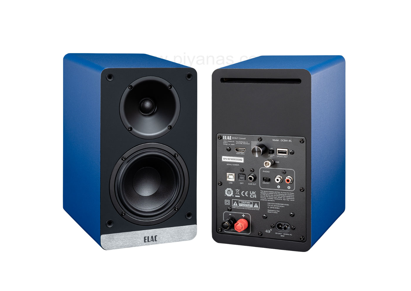 Debut Connex Dcb-41 
Powered Speakers (Blue)