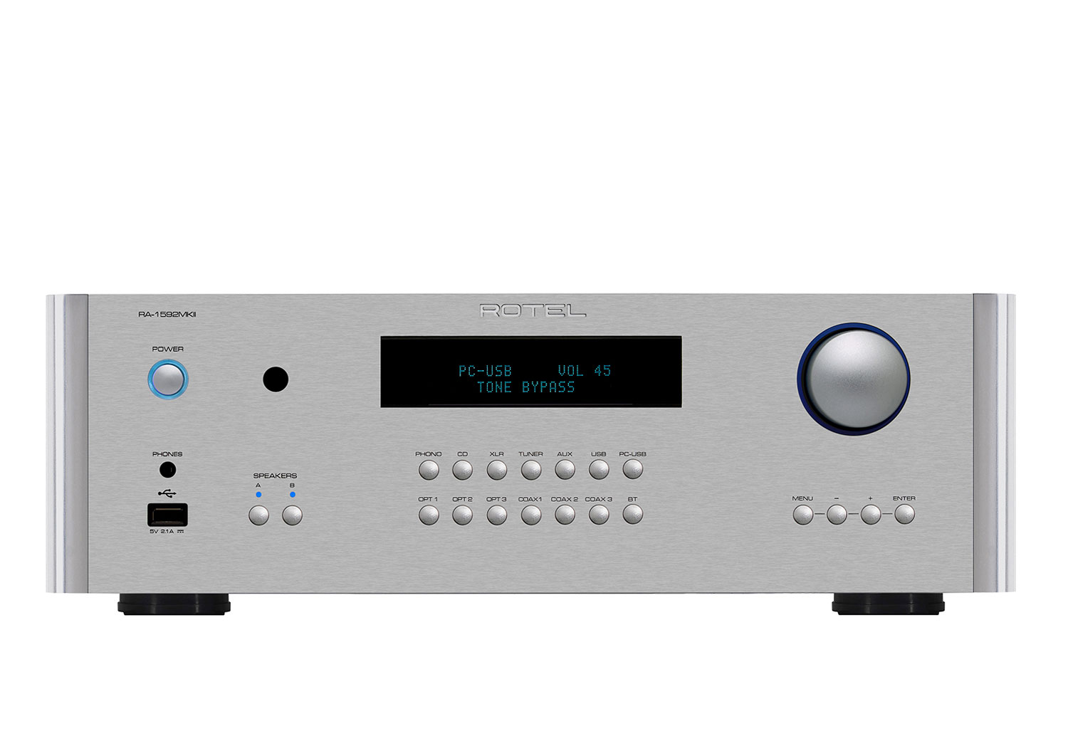 RA-1592 MK II (Silver) +
Elac BS-403