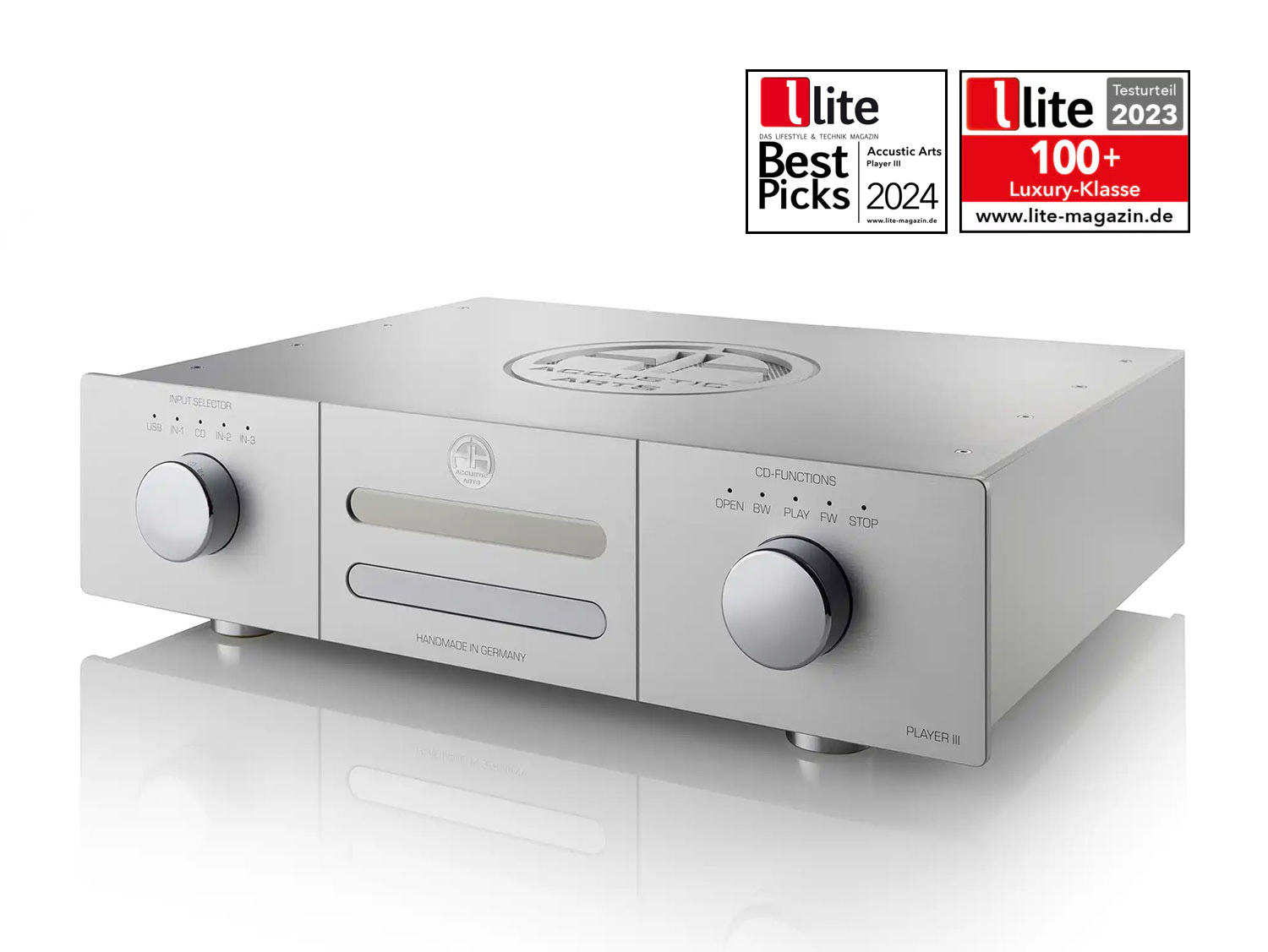 Power II+Player III (Silver)
+B&W 805 D4 