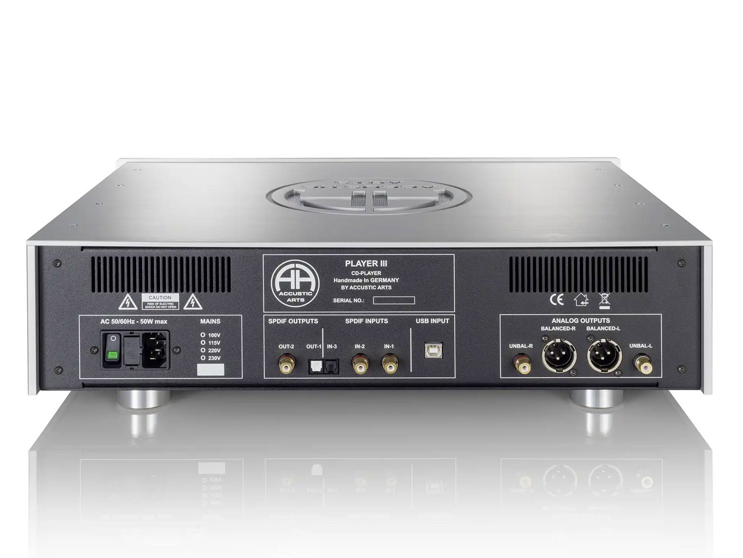 Power II+Player III (Black)
+B&W 805 D4 