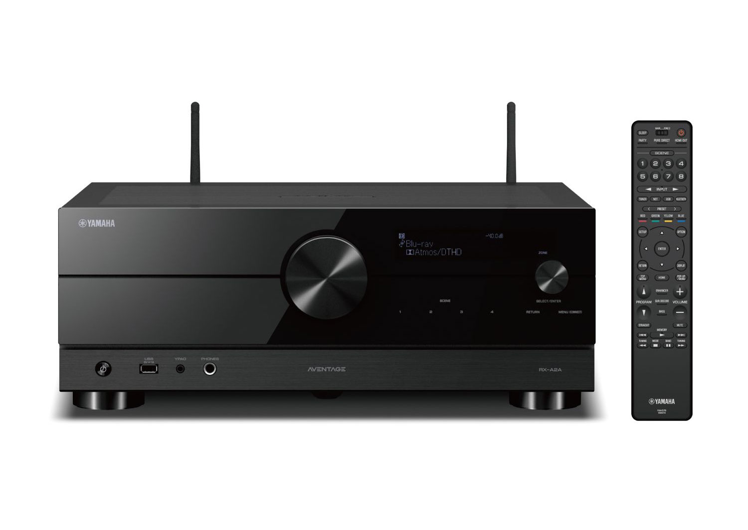 RX-A2A+Elac Debut Reference 
DFR52+DBR62+DCR52