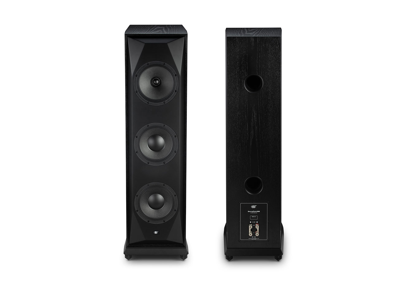 Sourcepoint-888 (Black) (คู่)