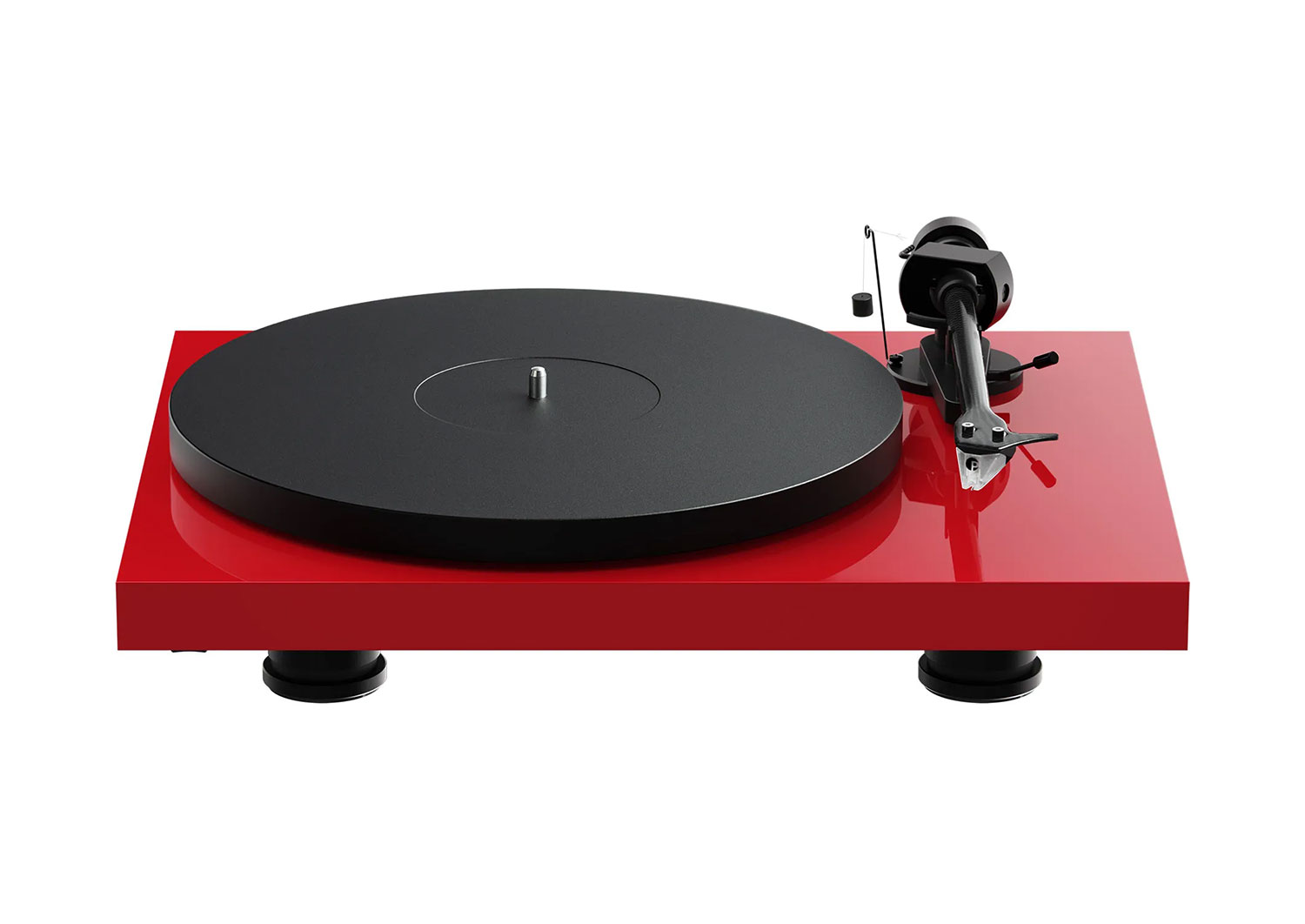 Debut Carbon EVO 2 (High Gloss Red) (พร้อมหัวเข็ม Pick It MM Evo) 
