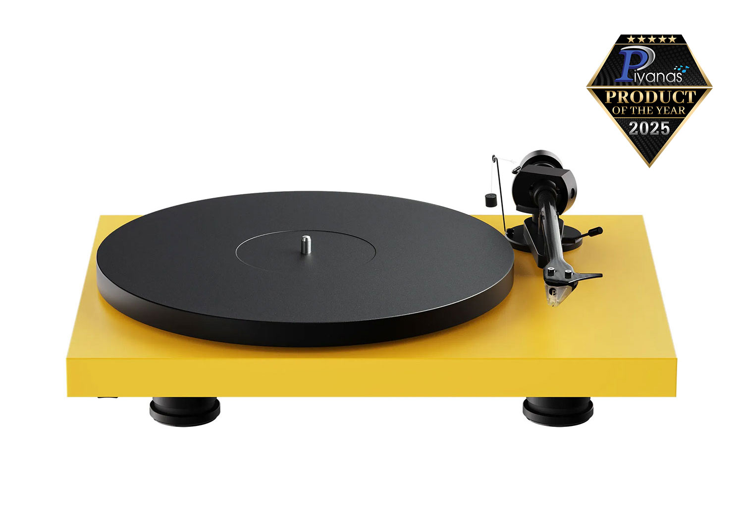 Debut Carbon EVO 2 (Satin Golden Yellow) (พร้อมหัวเข็ม Pick It MM Evo) 
