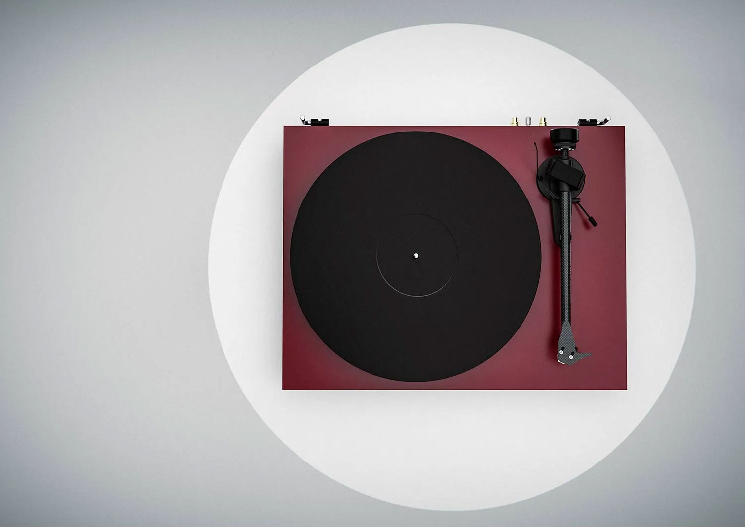 Debut Carbon EVO 2 
(พร้อมหัวเข็ม Pick It MM Evo) 
(Satin Wine Red)