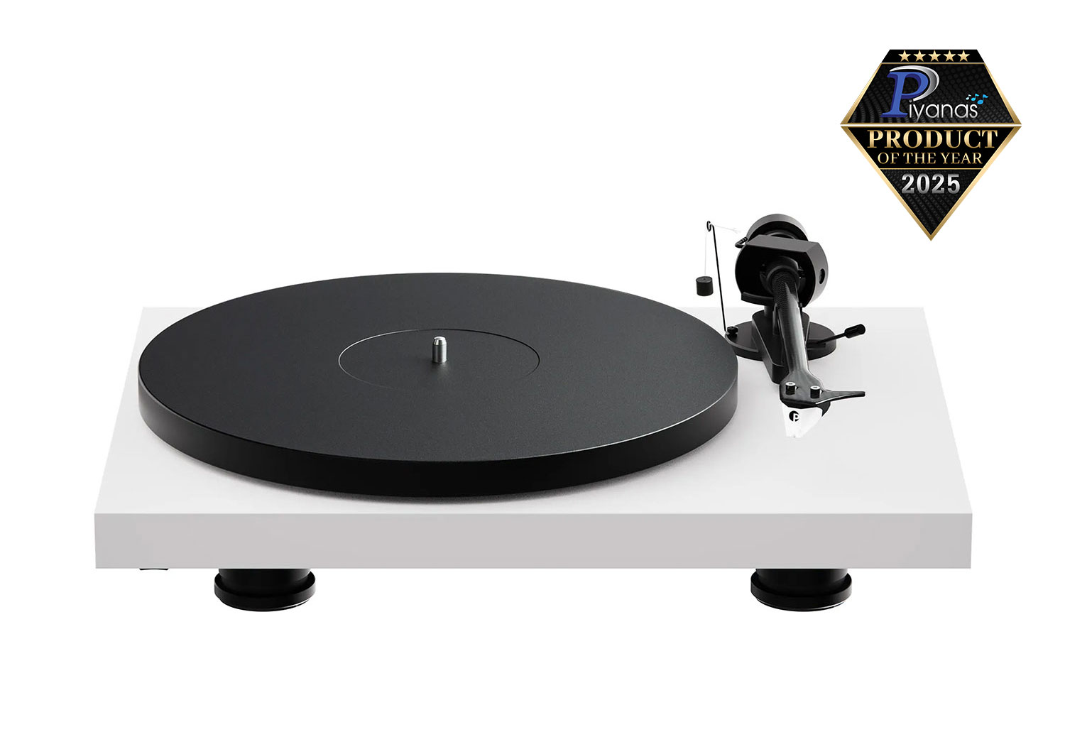 Debut Carbon EVO 2 (Satin White) (พร้อมหัวเข็ม Pick It MM Evo)