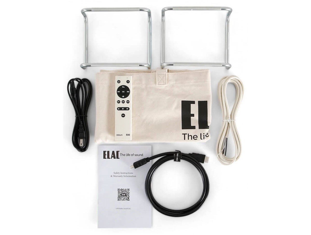 T1 White Edition 2M (White) + Elac Debut Connex Adsum