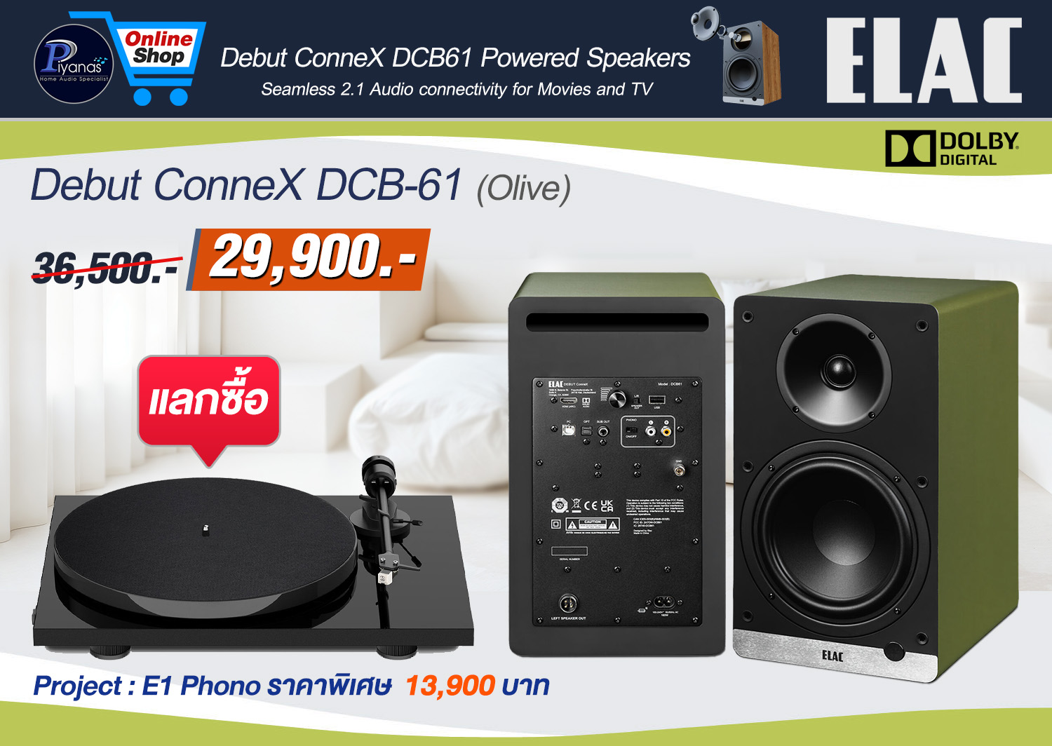 Debut ConneX DCB-61
(Olive)