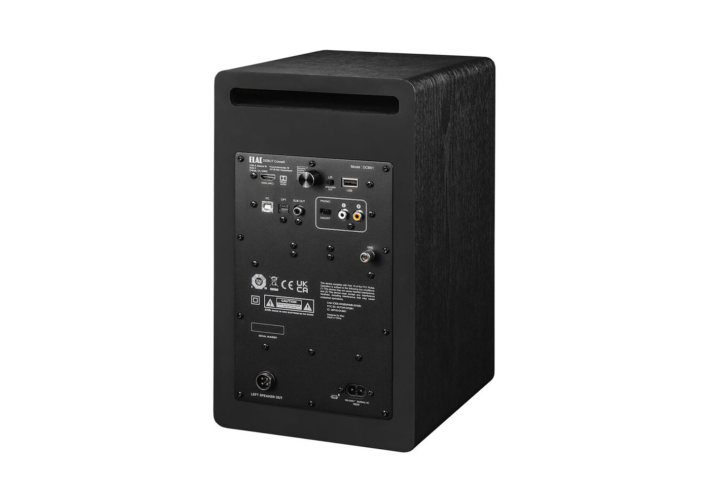 Debut Carbon EVO 2 
+Elac Debut Connex DCB-61